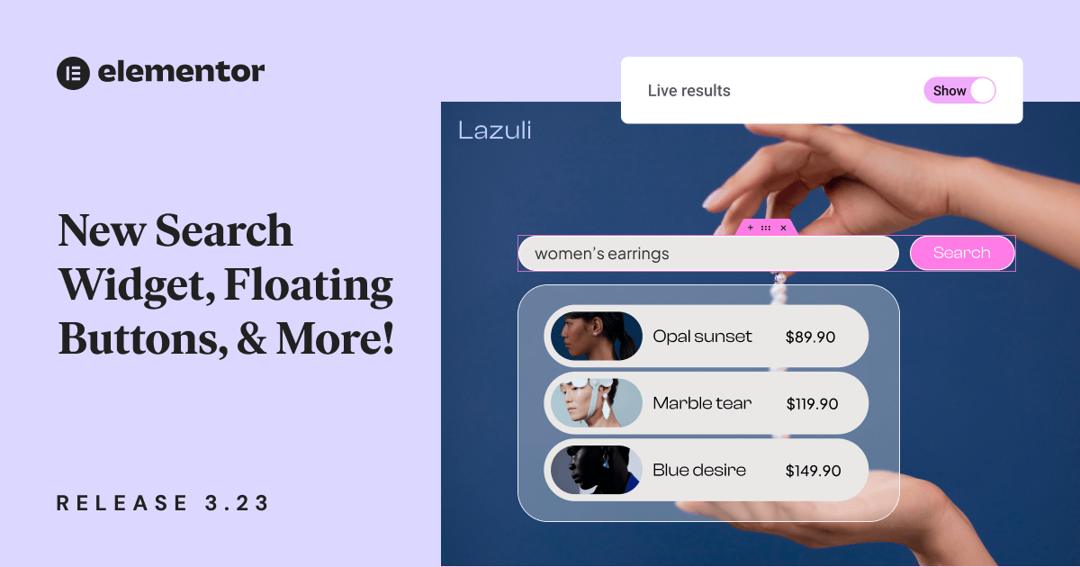 Introducing Elementor Live Results Floating Buttons Link In Bio
