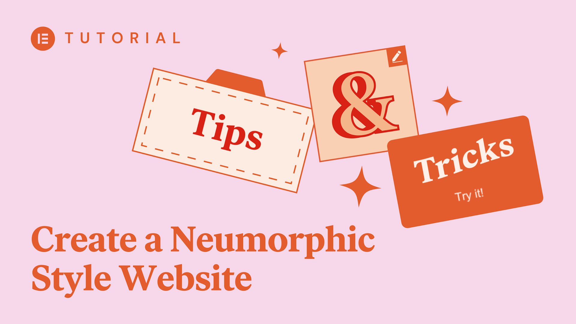 Neumorphic Style Website