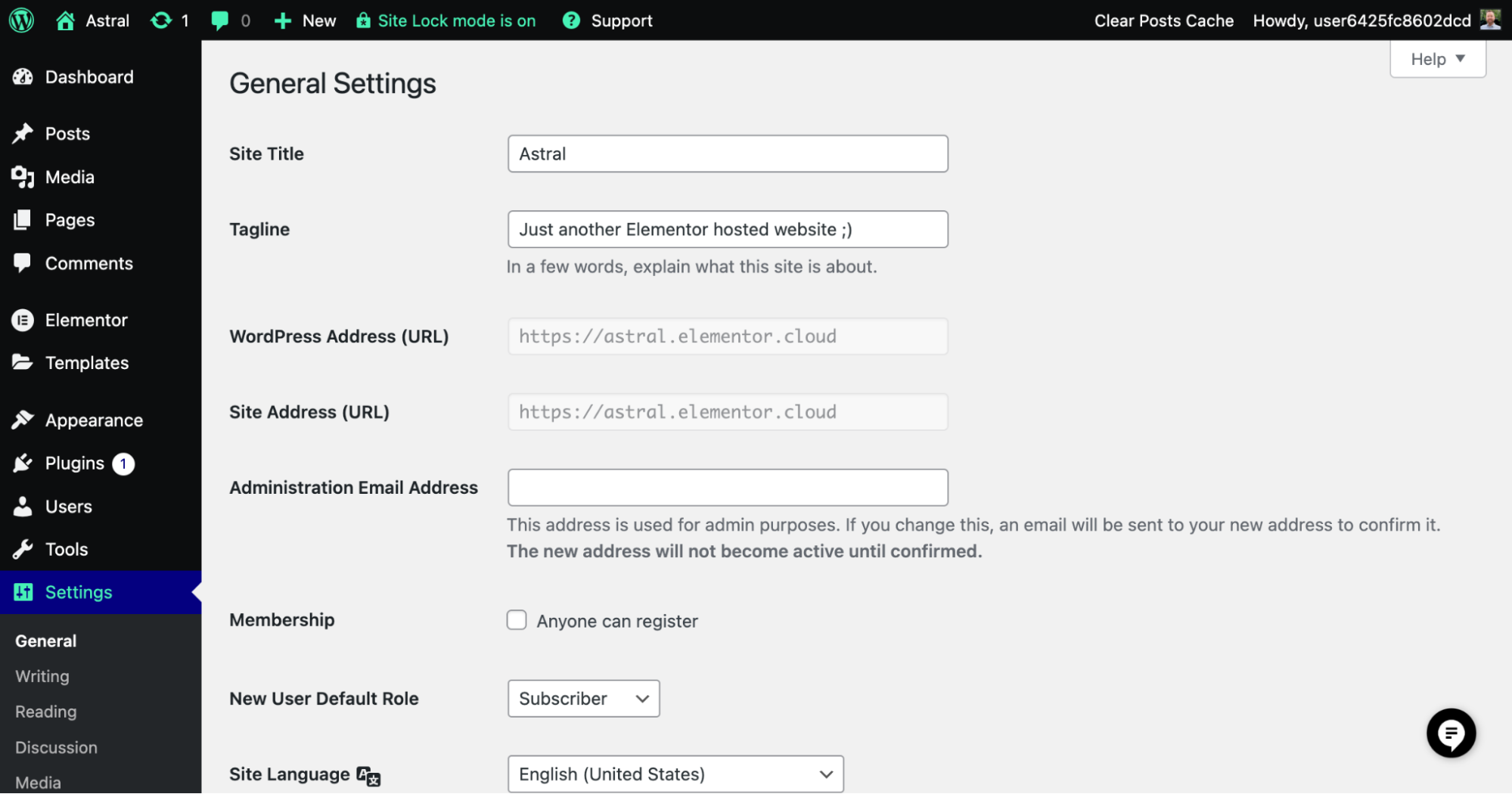 ConfiguracióN General De Wordpress