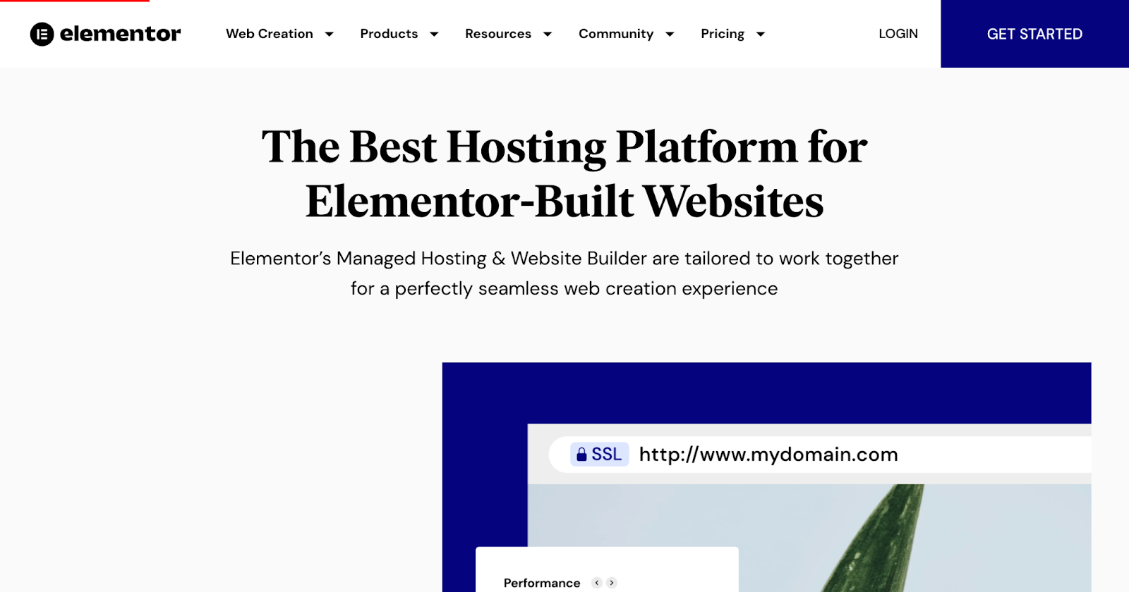 Elementor Beheerde Wordpress Hosting