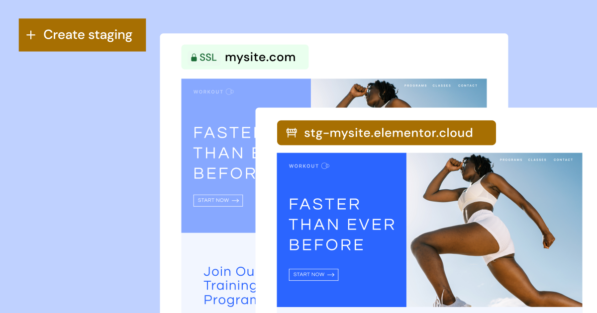 Staging 1 Wie Man Eine Staging-Site In Wordpress Mit Elementor Hosting Erstellt 1