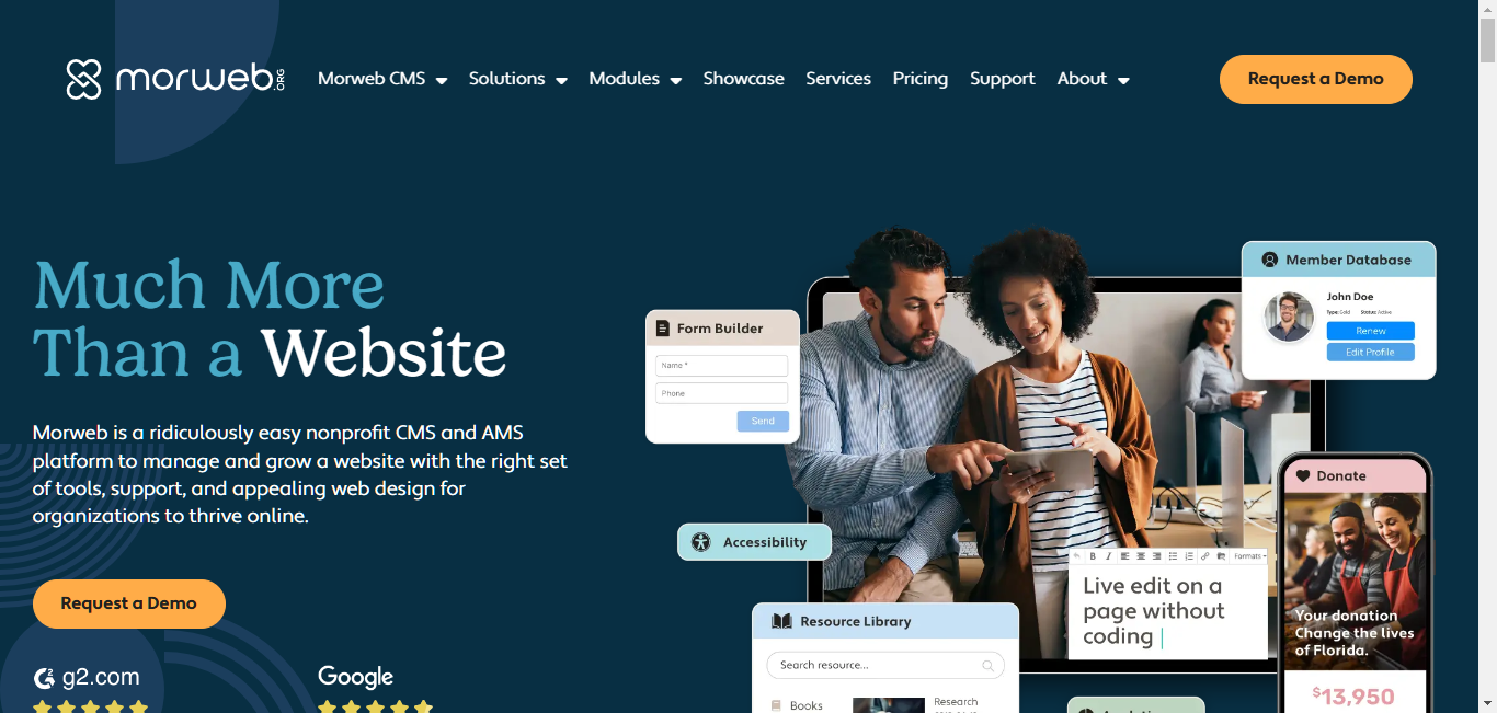 Image 92 The 9 Best Website Builders For Nonprofits In [Year] 16