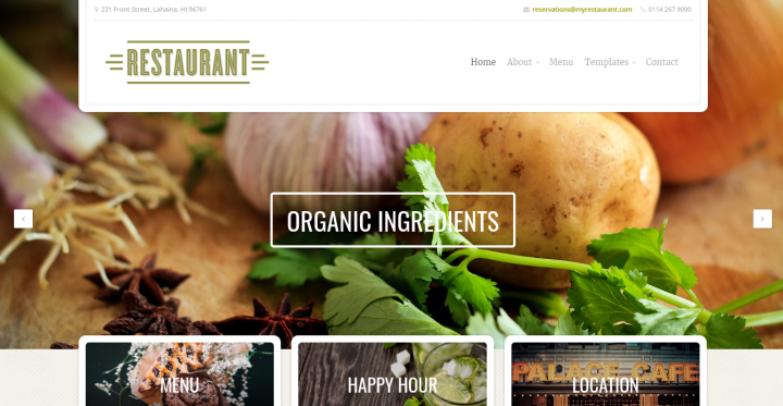 11 Restaurant Mojo Ocmsfzqj36Mw5Ljubiqiaiszliwb74D56Oz48W2Zyq 11 Delicious Restaurant Website Templates That Will Build Your Appetite 10