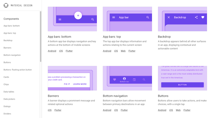 Material-Design-Components