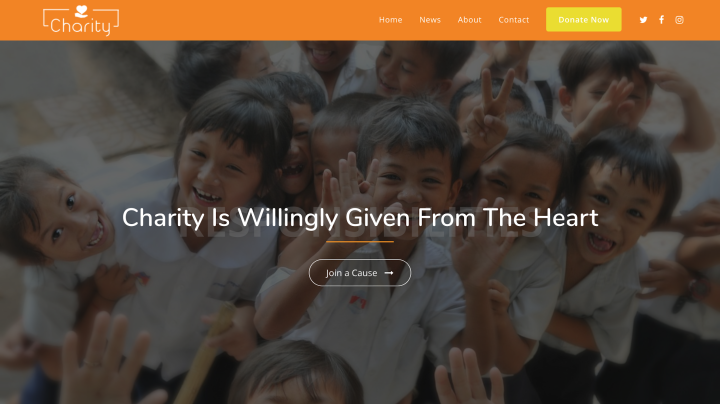 Charity 2 Template Charity 2 Template