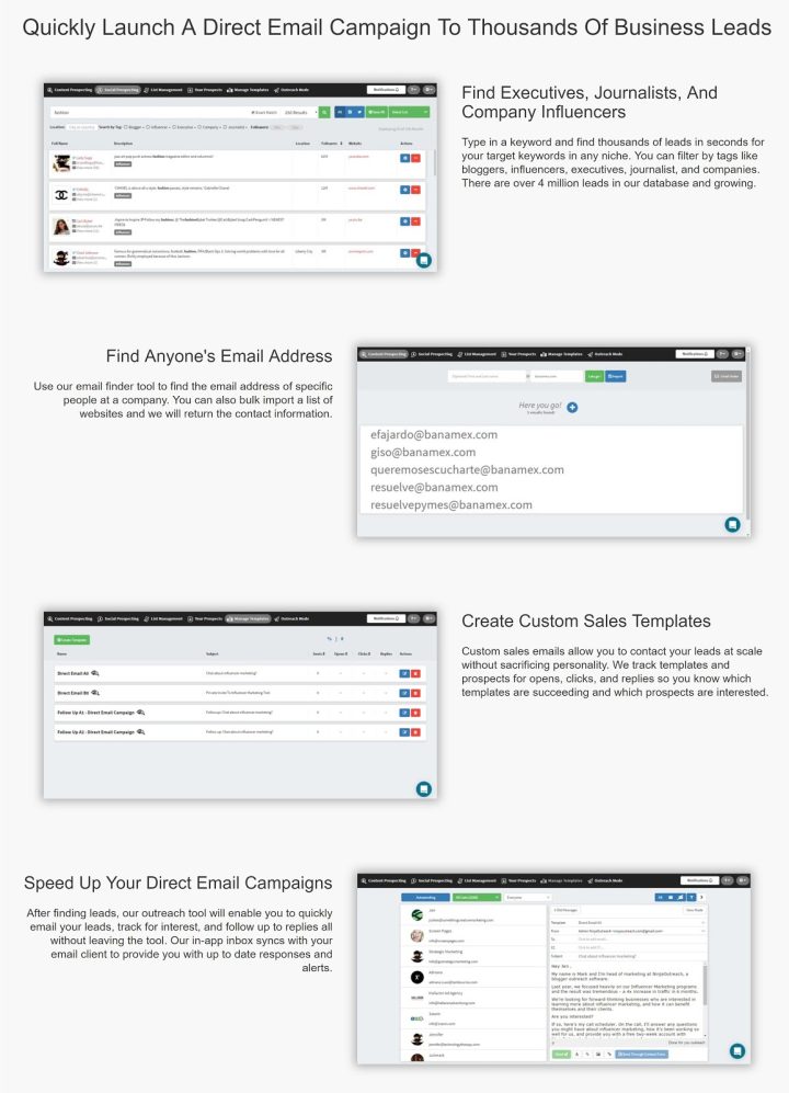 Old Ninjaoutreach Find Business Leads Page