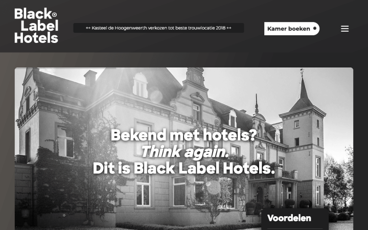 Blacklabelhotels Elementor Sites Of The Month – January 2019 3