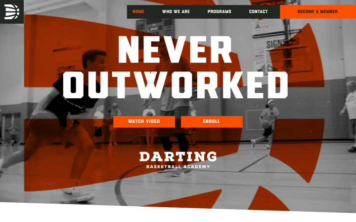 Dartingbasketball 1 Elementor Sites Of The Month – January 2019 10