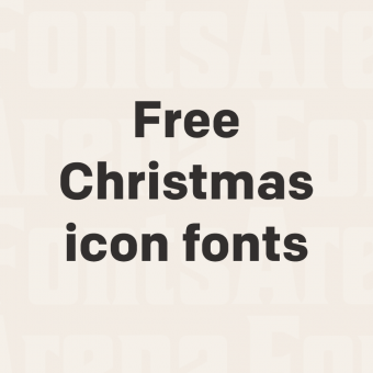 Free Christmas Icon Fonts