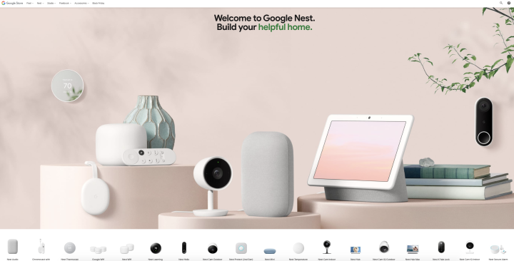 Google Home Desktop Site