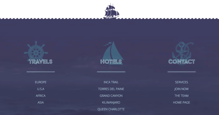 The Artistic Footer The Artistic Footer