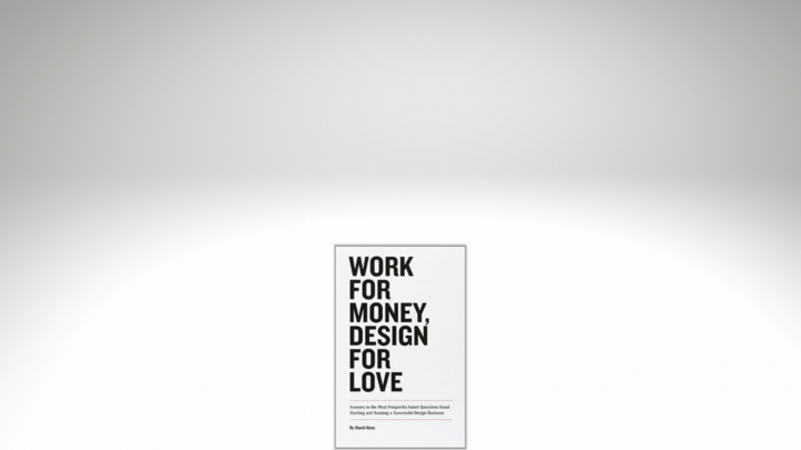 An Image Of The Work For Money, Design For Love Book