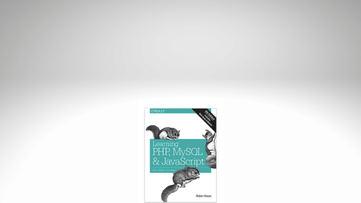 An Image Of The Learning Php, Mysql &Amp; Javascript Book