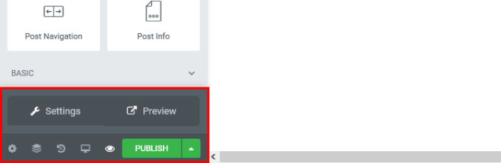 a screenshot of the preview button a screenshot of the preview button