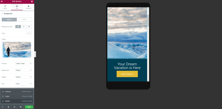 Mobile View Mobile View