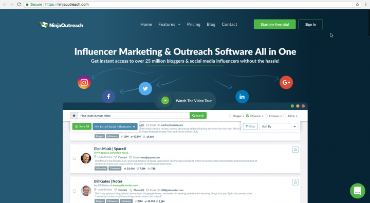 Ninjaoutreach Homepage Redesign With Elementor