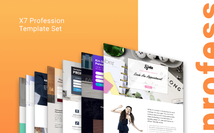 Profession Landing Page Templates