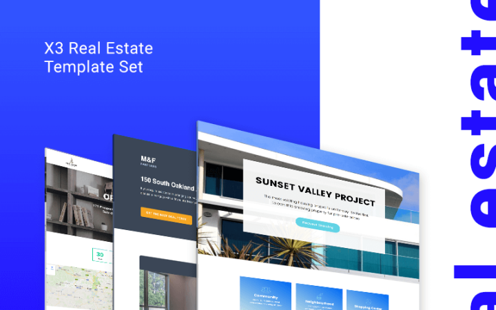 Real Estate Landing Page Templates