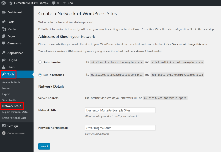 Run-Network-Setup Run-Network-Setup