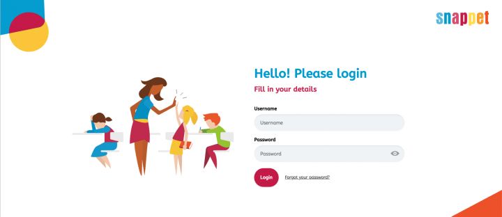 Log In Form Illustration Example