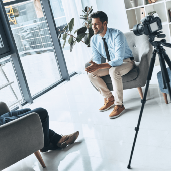Stock Image Of An Interview