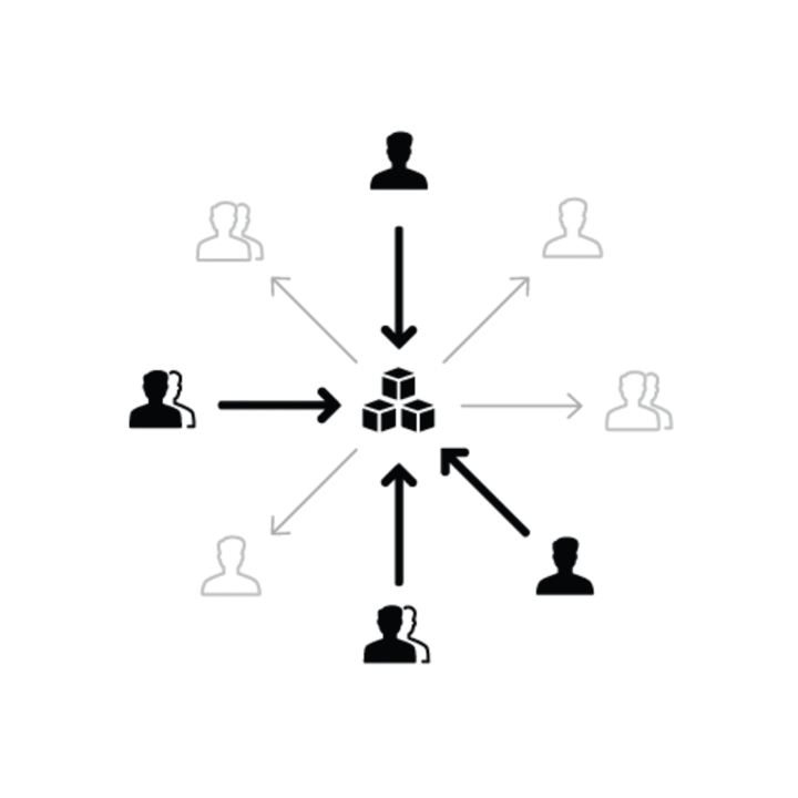 The Federated Model Illustration Create A Design System: What It Is &Amp; How To Get Started - 10-Step Guide 5