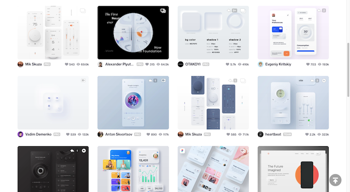 7 Dribbble Neomorphism Cos'È Lo Skeuomorfismo Nel Design Ux? 7 Dribbble Neomorphism Cos'È Lo Skeuomorfismo Nel Design Ux? 6