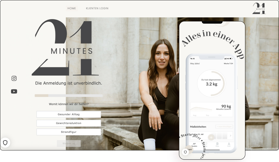 10. 21Minutes Coaching Elementor Websites Of November 2021 10. 21Minutes Coaching Elementor Websites Of November 2021 1