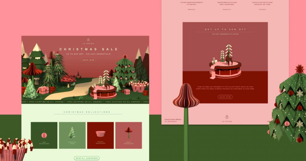The 3D Christmas Delight Landing Page Maximize Your Holiday Sales With Our Christmas Seasonal Kit The 3D Christmas Delight Landing Page Maximize Your Holiday Sales With Our Christmas Seasonal Kit 1