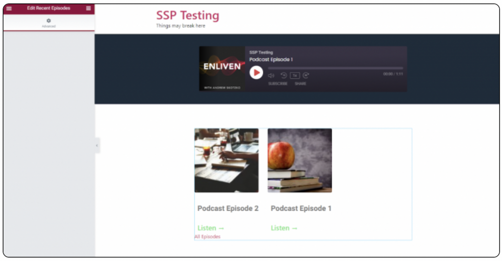 Build A Website For Your Podcast With Elementor.