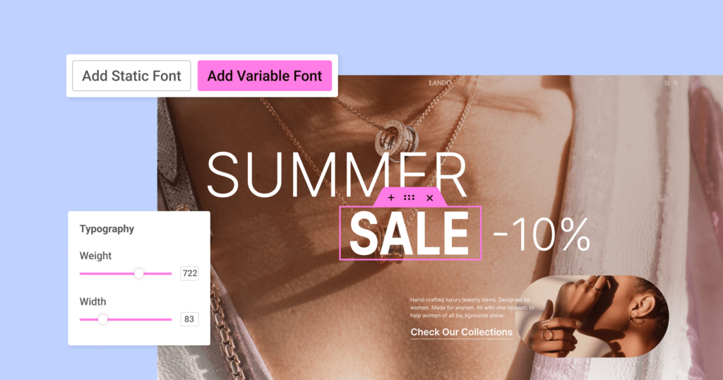 Variable Fonts 1 Presentamos Elementor 3.24: Barras Flotantes, Fuentes Variables, Carga Mejorada De Css Y Más! Variable Fonts 1 Presentamos Elementor 3.24: Barras Flotantes, Fuentes Variables, Carga Mejorada De Css Y Más! 2
