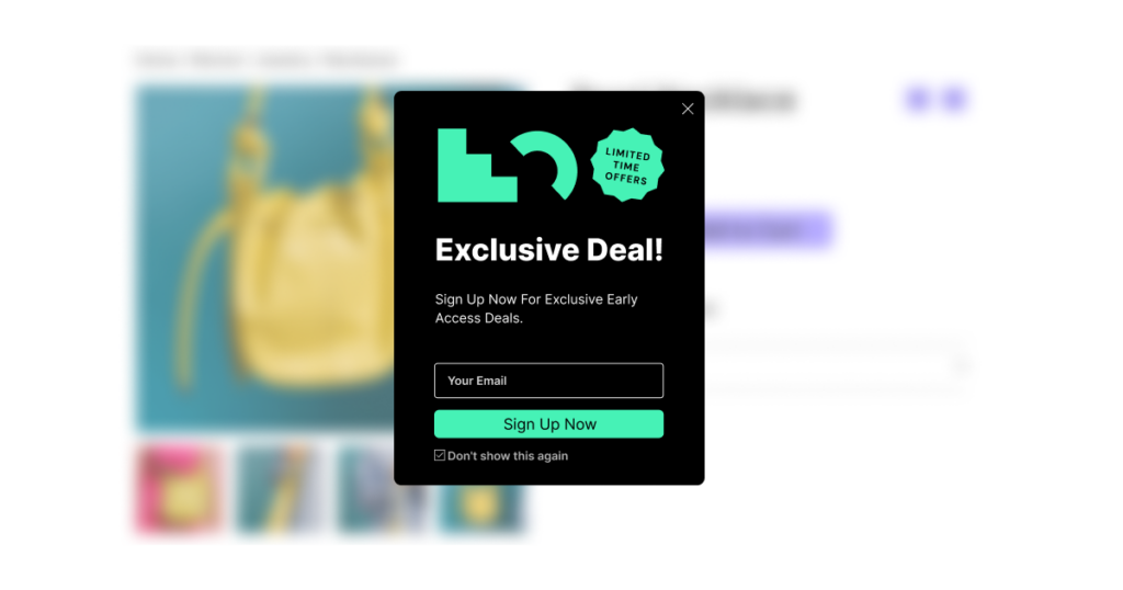 04 Create Engaging Popups To Capture Leads And Boost Sales Prepare Your Store For Black Friday: 8 Essential Tips For A Successful Sale 04 Create Engaging Popups To Capture Leads And Boost Sales Prepare Your Store For Black Friday: 8 Essential Tips For A Successful Sale 2