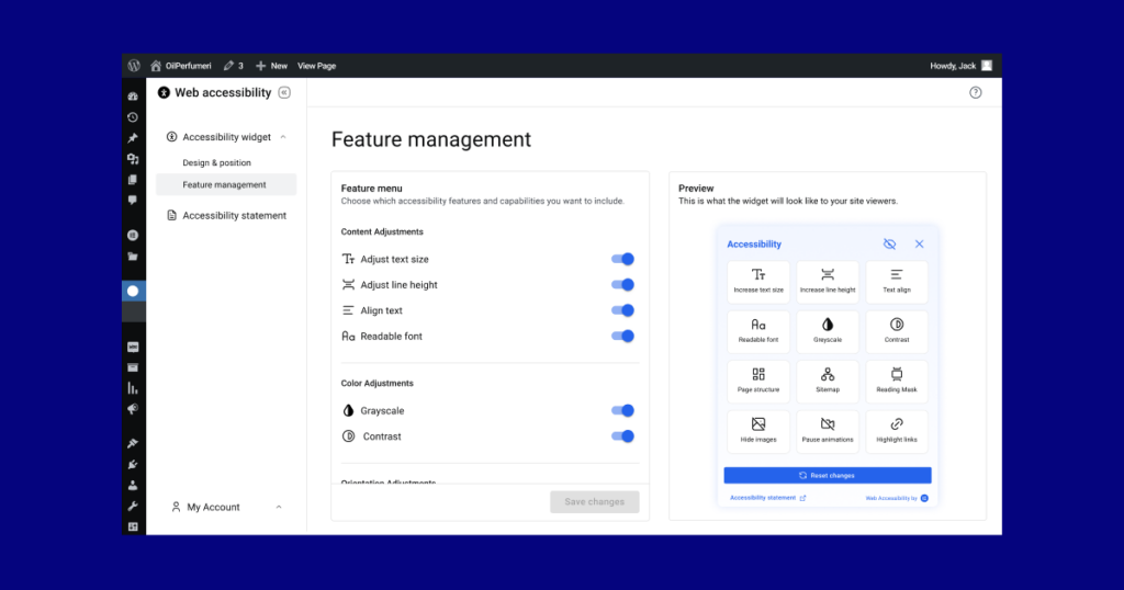 Image Of The Widget Settings Introducing Ally, The New Web Accessibility Plugin By Elementor Image Of The Widget Settings Introducing Ally, The New Web Accessibility Plugin By Elementor 1