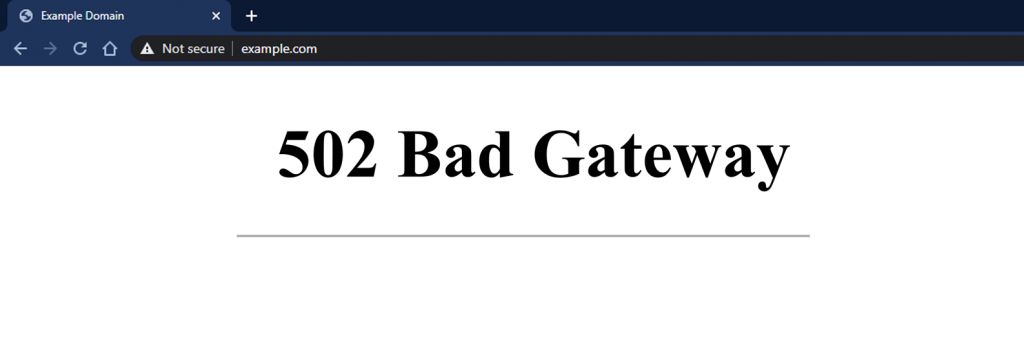 502 Bad Gateway Cómo Solucionar Un Error &Quot;502 Bad Gateway&Quot;: [Year] Guía 1