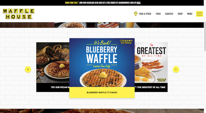 13 Waffle House Skeuomorphic Background What Is Skeuomorphism In Ux Design? 9