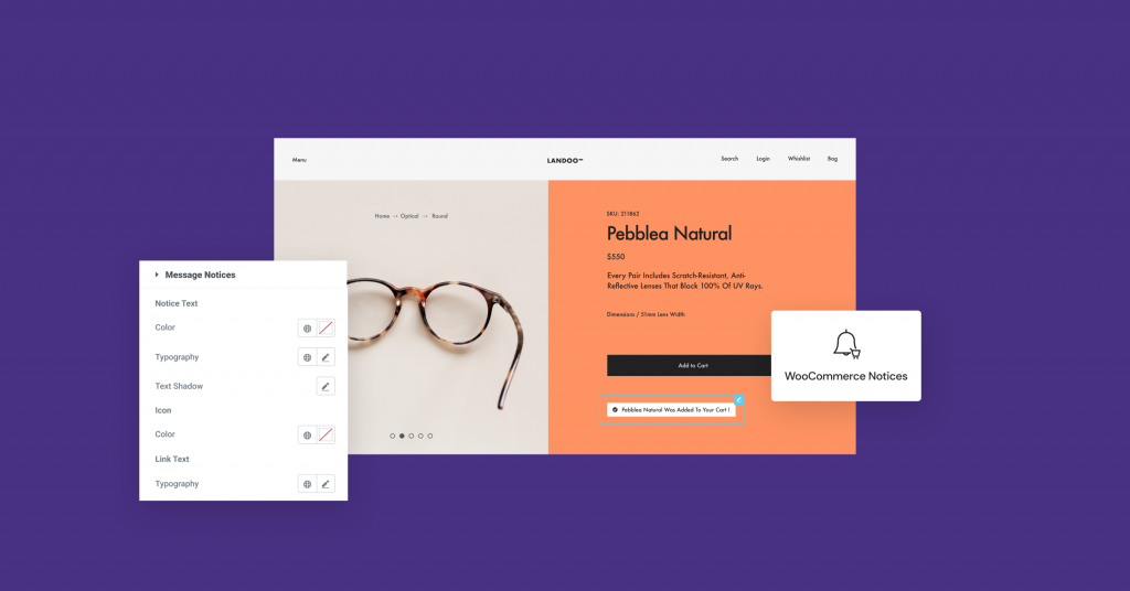 03 Woocommerce Notices Widget Elementor 3.6 Pro: Elevate The Shopping Experience On Your Website With A Strong Brand Identity 3