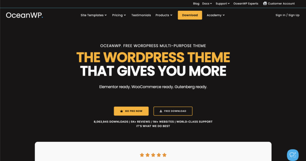 Oceanwp 20 Best Woocommerce Themes In [Year]: Boost Your Online Store 5