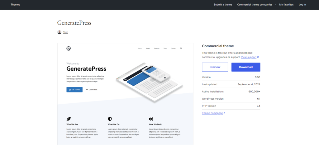 Image 1 10 Best Free Wordpress Blog Themes For [Year] 2