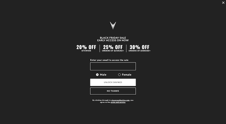 10 Vincerocollective Early Access Black Friday 18 Holiday Marketing Ideas And Campaigns For 2021 11