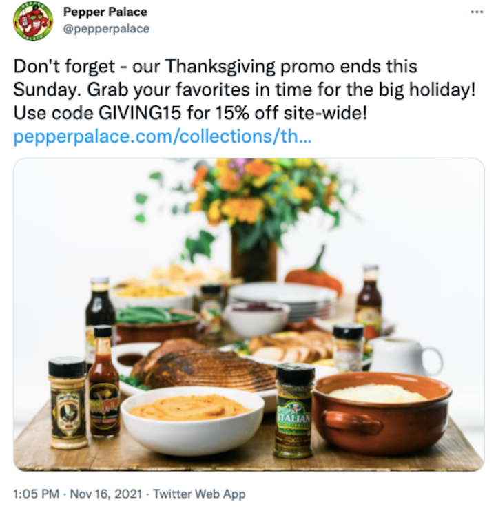 24 Pepper Palace Holiday Post Twitter 18 Holiday Marketing Ideas And Campaigns For 2021 24