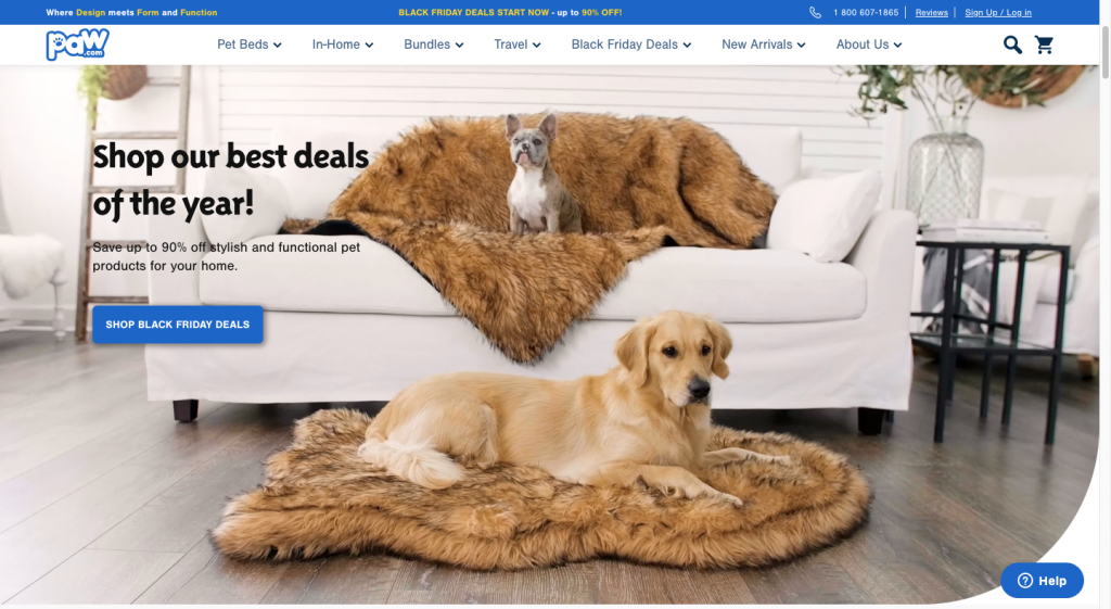 Pawdotcom Holiday Sale Homepage November 18 Holiday Marketing Ideas And Campaigns For 2021 3