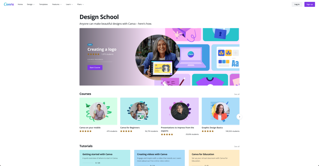 Canva Design School Educational Content 1 8 Best Content Marketing Examples To Inspire You In [Year] 2