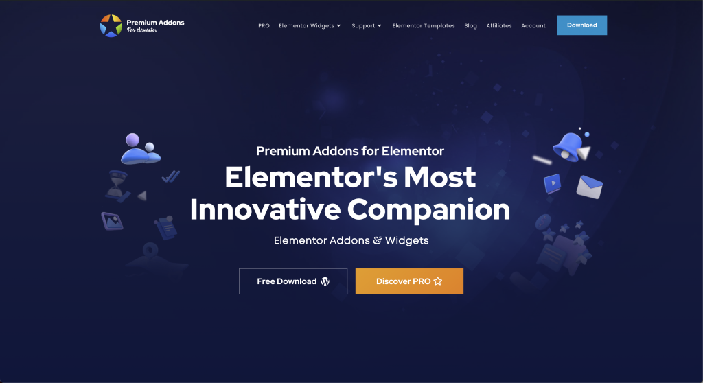 Premium addons online for elementor