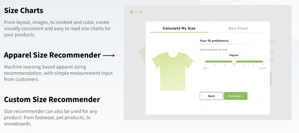 Custom Size Recommender  Kiwi Sizing - Sizing plugin for Shopify