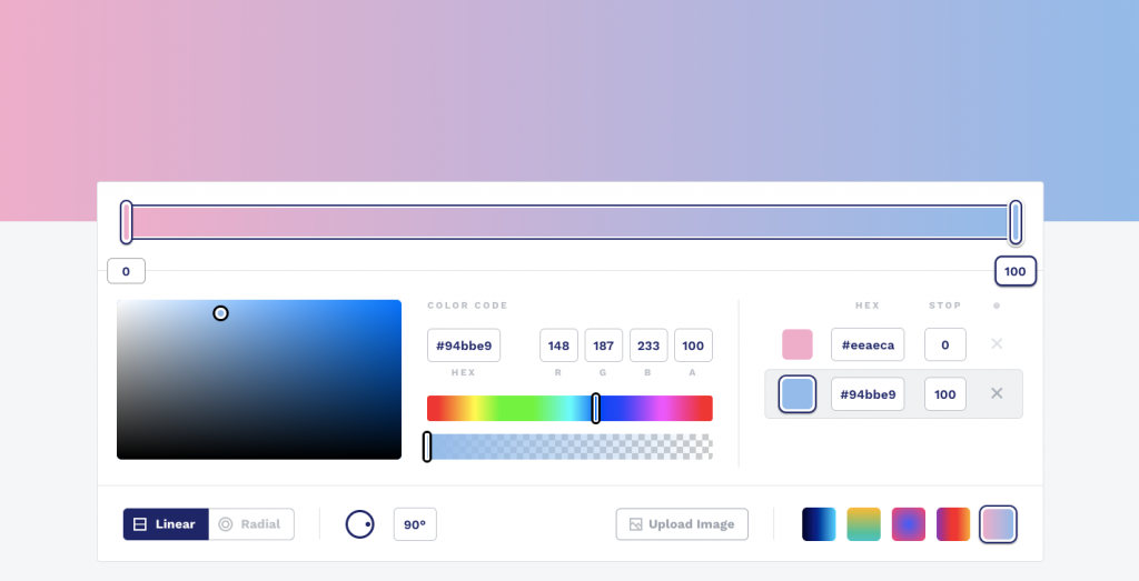 10 Css Gradient Tool How To Use Gradients In Web Design: Trends &Amp; Examples 10