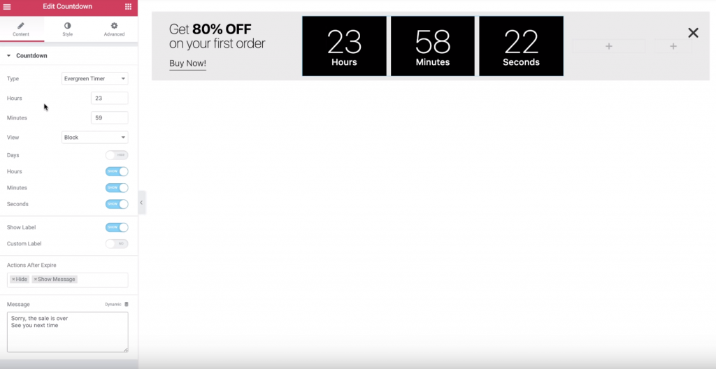 Hello Bar Countdown Popup Tutorial 9 Sales Popups #1: How To Create A Countdown Timer Popup 9