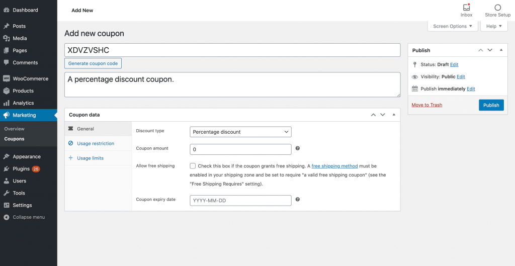 How To Create Free Shipping Coupon In WooCommerce