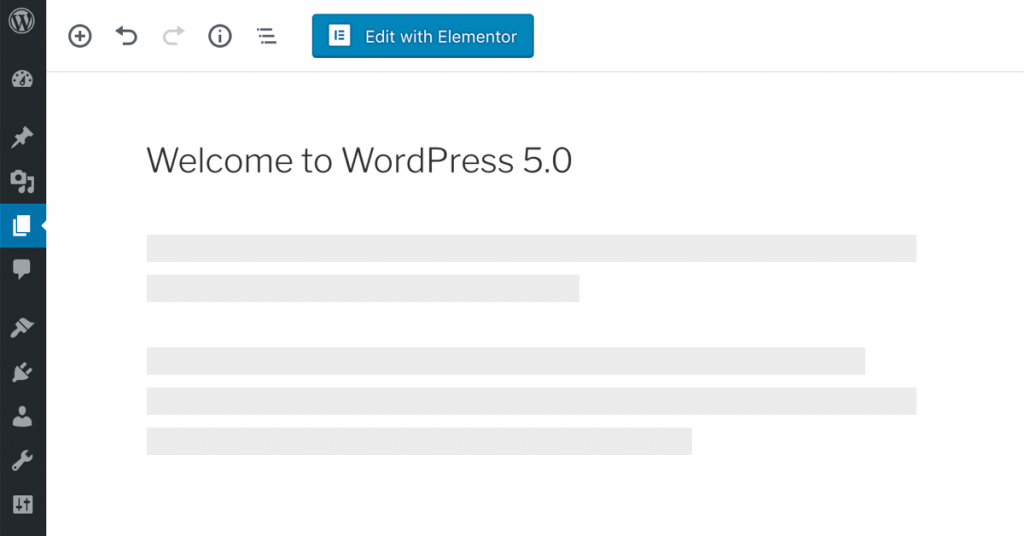 G E Blog Post Welcome Wordpress 5.0, We’re 100% Ready For You 1