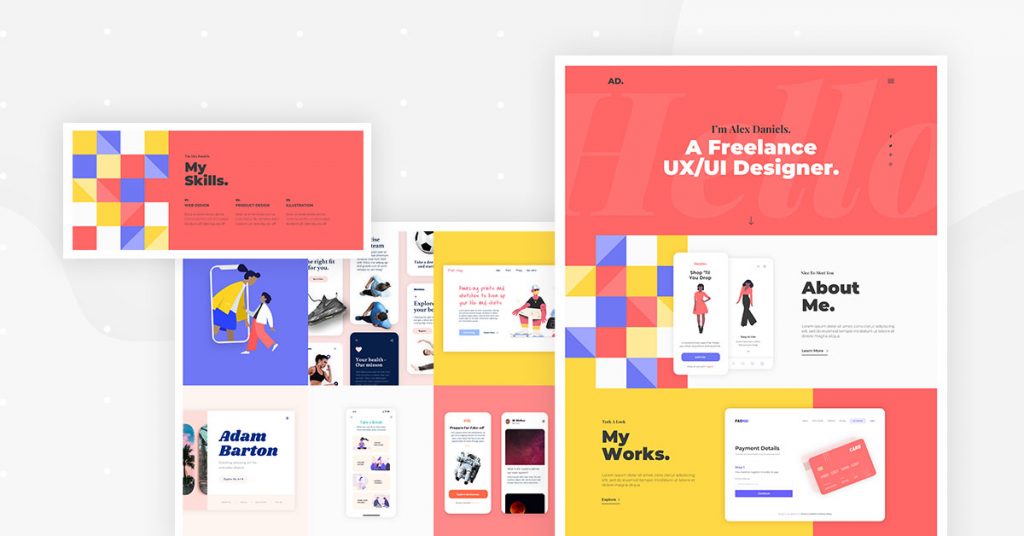Portfolio Kit - Home page