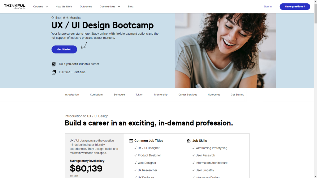 Thinkful 17 Best Online Courses For Web Design 1